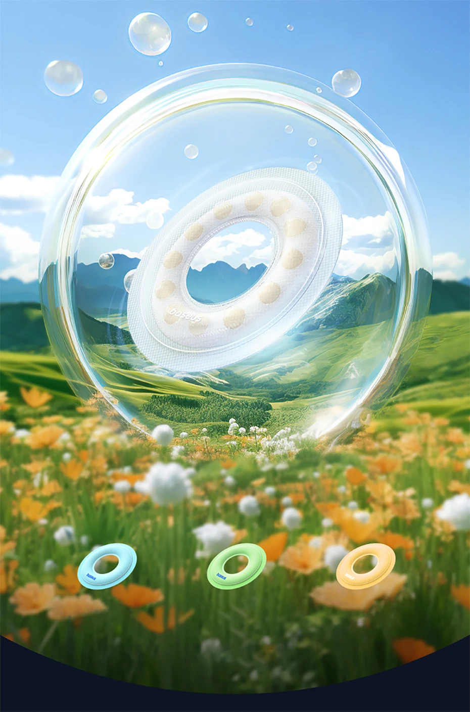 Автопарфуми на сонячній енергії Baseus Solar Momentum | Працює без батарейок BS-CX008 (C20363000111-00) Фото №11