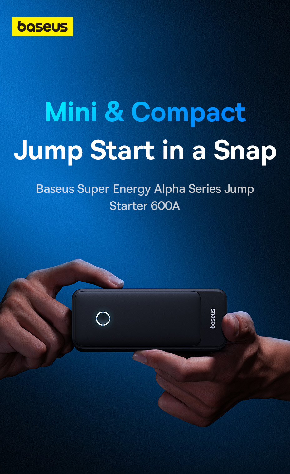 Super Energy Alpha Series Jump Starter 600A (C00259200121-00) EAN: 6932172635909 Изображение #2 Super Energy Alpha Series Jump Starter 600A (C00259200121-00) EAN: 6932172635909 Фото №2