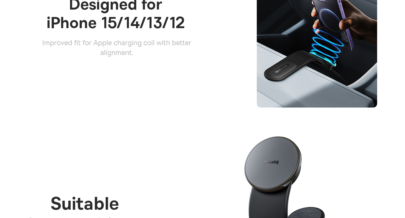 MagSafe Baseus C02 Pro Series Magnetic Wireless Charger & Phone Stand (C40156000111-00) Фото №10