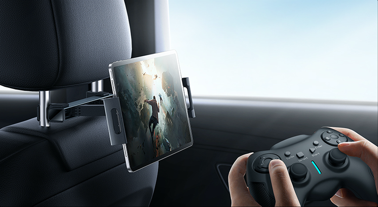 Baseus JoyRide Pro Backseat Car Mount 4.7-12.3 дюйма (SUTQ000001 / BS-CZ009) - новый уровень комфорта!