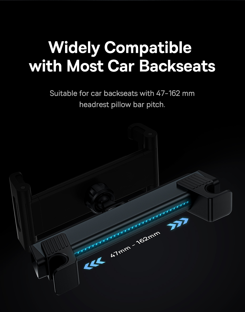 Держатель для планшета в авто Baseus JoyRide Pro Backseat Car Mount 4.7-12.3 дюйма SUTQ000001 BS-CZ009 Фото №14