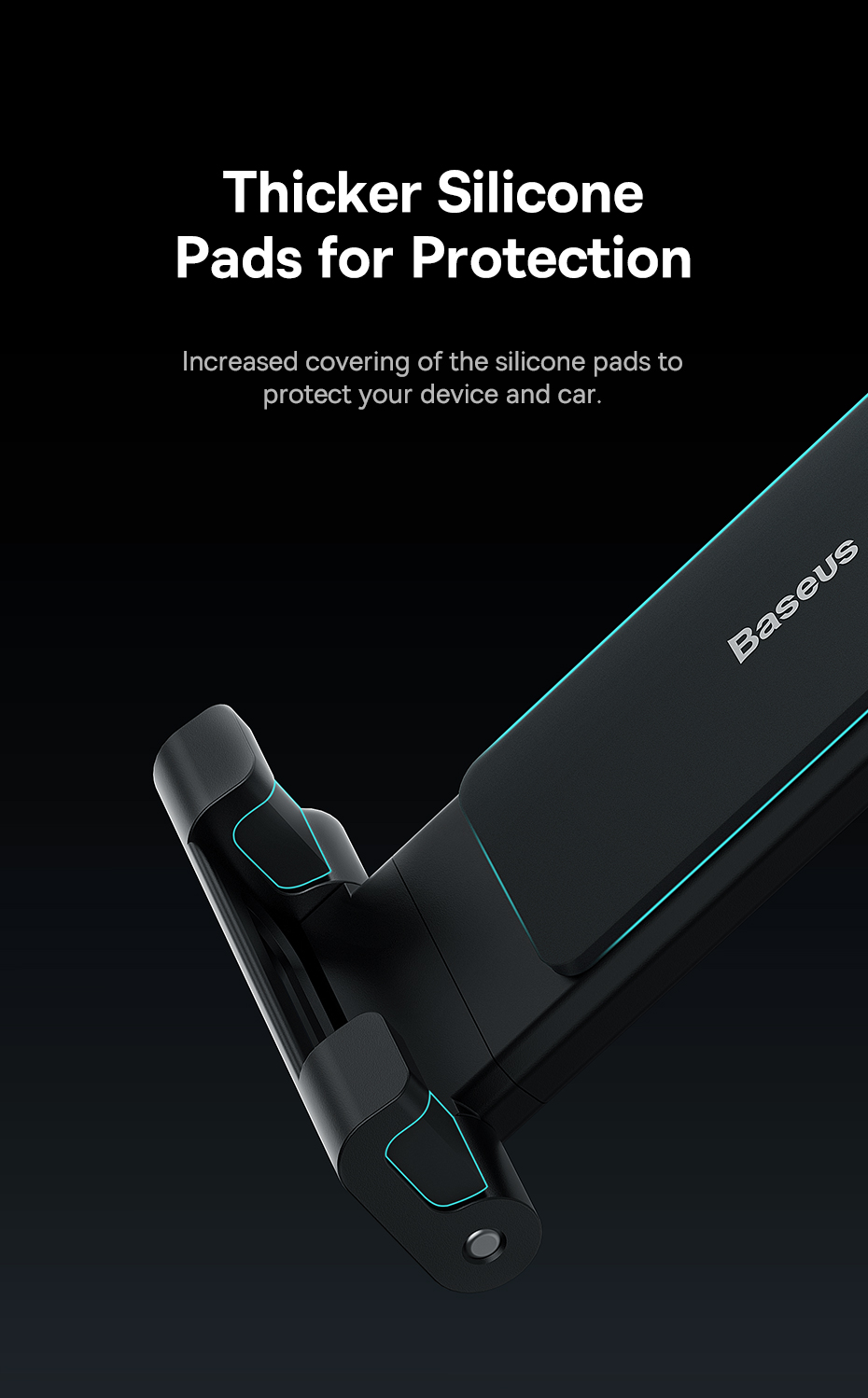 Держатель для планшета в авто Baseus JoyRide Pro Backseat Car Mount 4.7-12.3 дюйма SUTQ000001 BS-CZ009 Фото №16