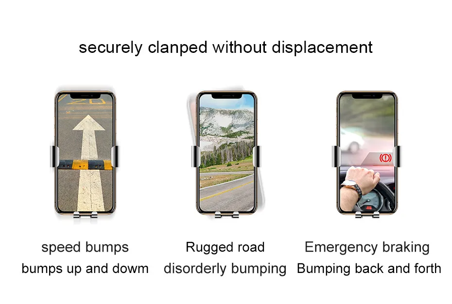 Metal Age Gravity Car Mount CD Version Black (SUYL-J01) Фото №9