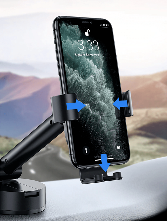 Фото 4 Baseus Simplism gravity car mount holder