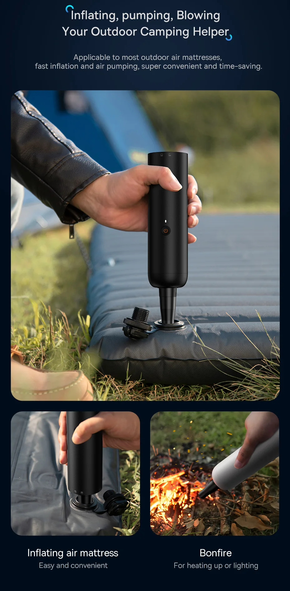 Baseus A3lite Handy Vacuum Cleaner |НЕРА, 6000 mAh, 12000Pa| Фото №11