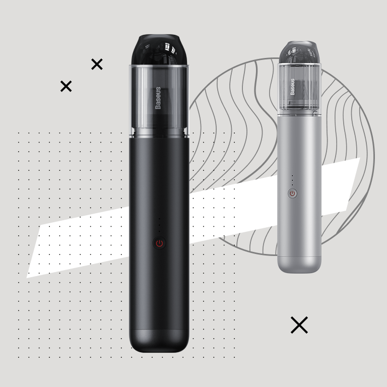 Фото 1 Baseus A3 Car Vacuum Cleaner( CRXCQA3-0S) Silver