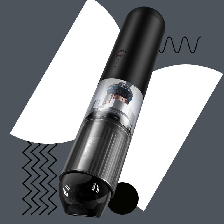 Фото 2 Baseus A3 Car Vacuum Cleaner( CRXCQA3-0S) Silver