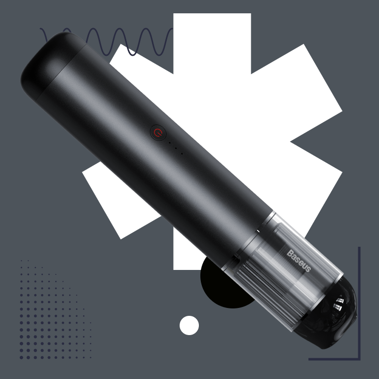 Фото 6 Baseus A3 Car Vacuum Cleaner( CRXCQA3-0S) Silver