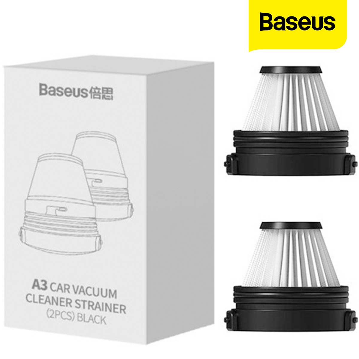 Vacuum cleaner filter Baseus A3 Car (CRXCQA3-A01) Фото №7