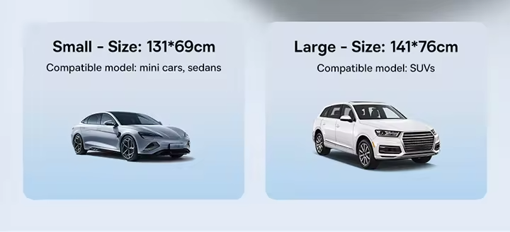 Baseus CoolRide Doubled-Layered Windshield Sun Shade Umbrella Pro Large C20656100111-00 Black Фото №14