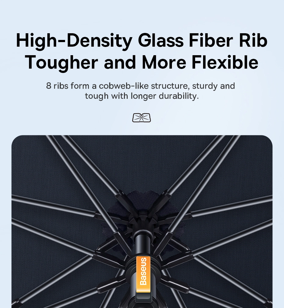Baseus CoolRide Windshield Sun Shade Umbrella Lite Small (CRKX000001) Фото №10