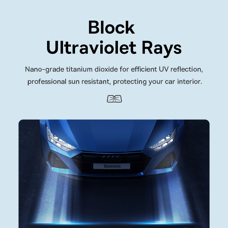 Baseus CoolRide Windshield Sun Shade Umbrella Lite Small (CRKX000001) Фото №6