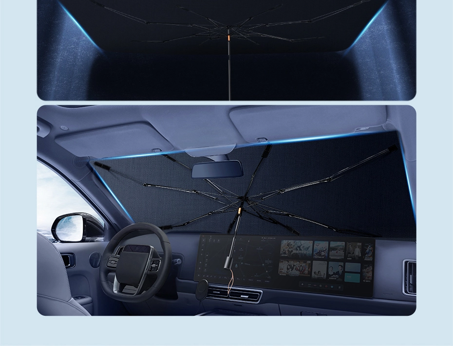 Baseus CoolRide Windshield Sun Shade Umbrella Lite Small (CRKX000001) Фото №7