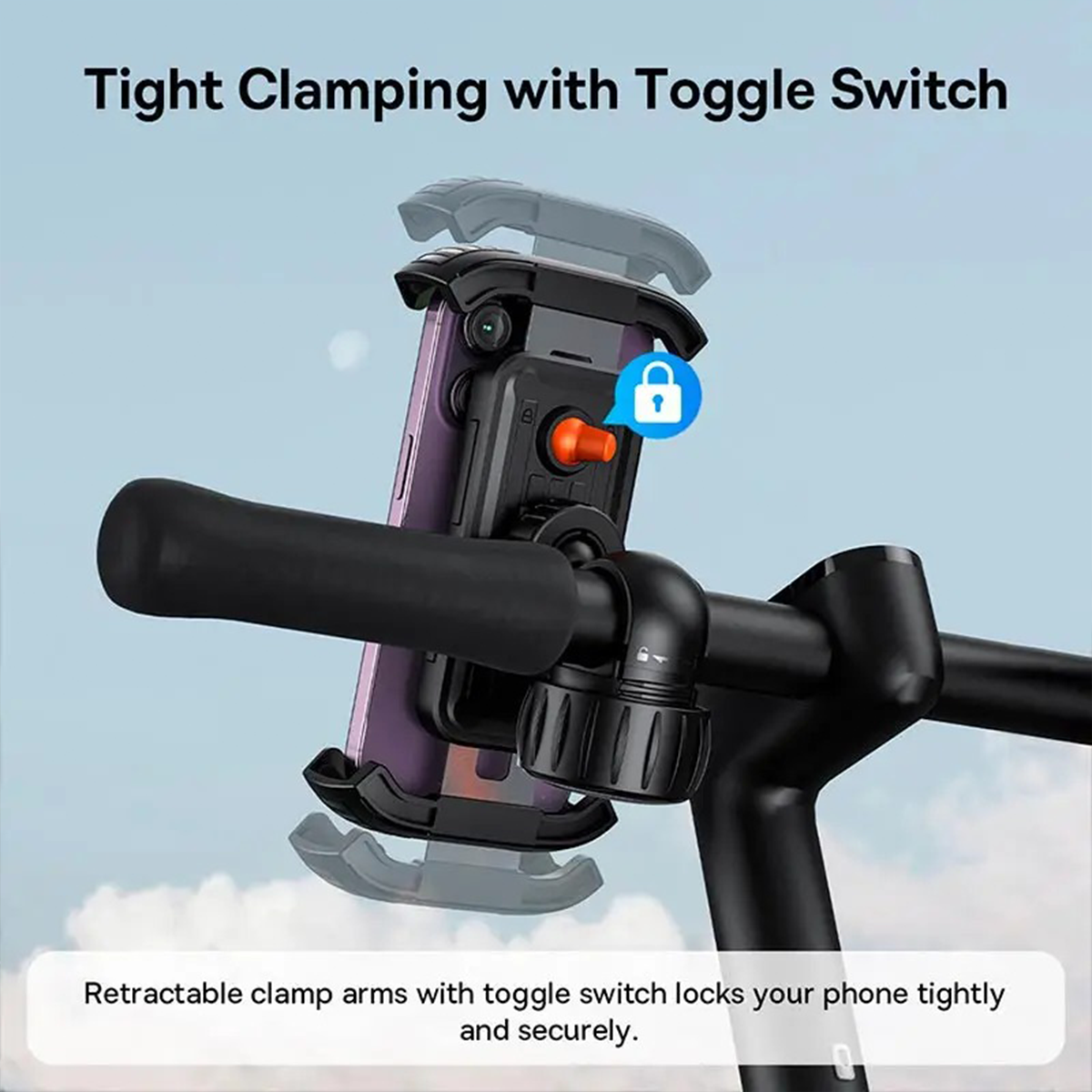 Baseus QuickGo Series Bike Phone Mount |5.7-7.2