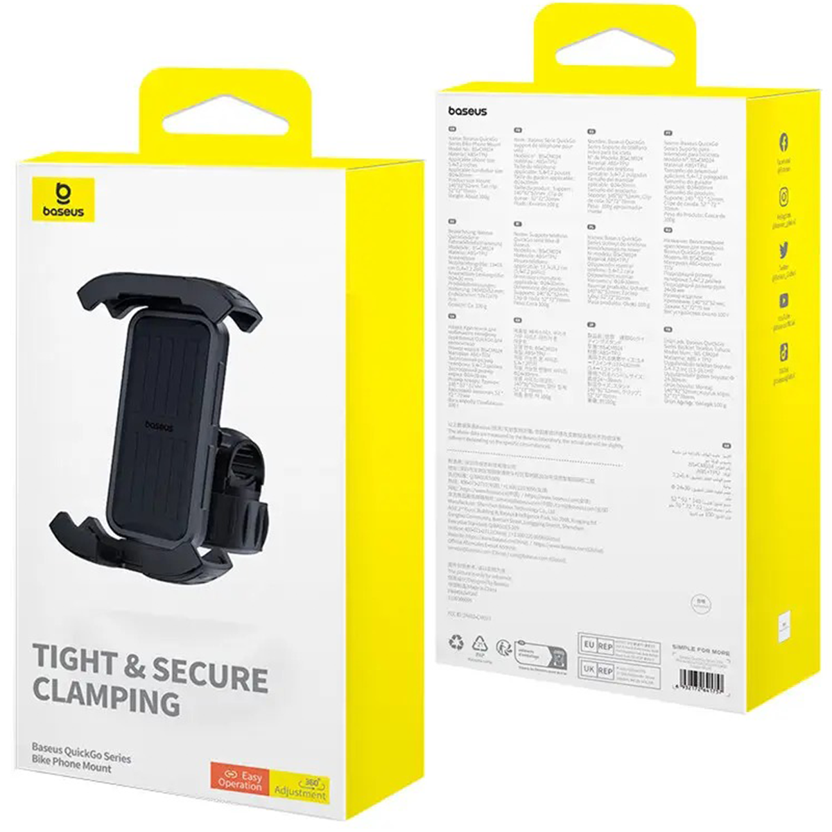 Baseus QuickGo Series Bike Phone Mount |5.7-7.2