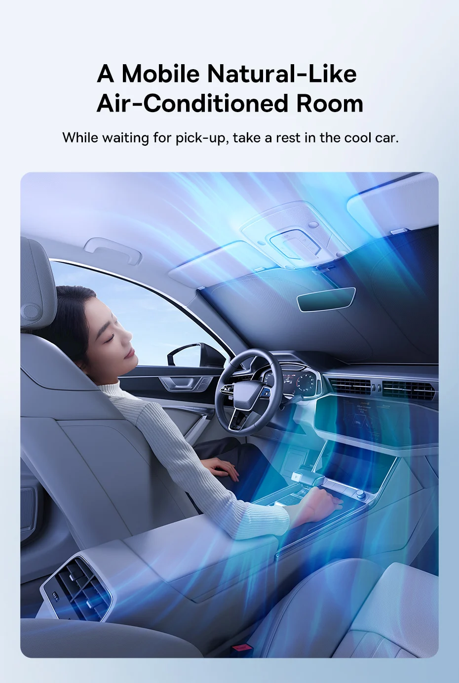 Baseus GoTrip DT1 Car Sunshade Windshield Cover 150x80 см (BC-CN021) Фото №15