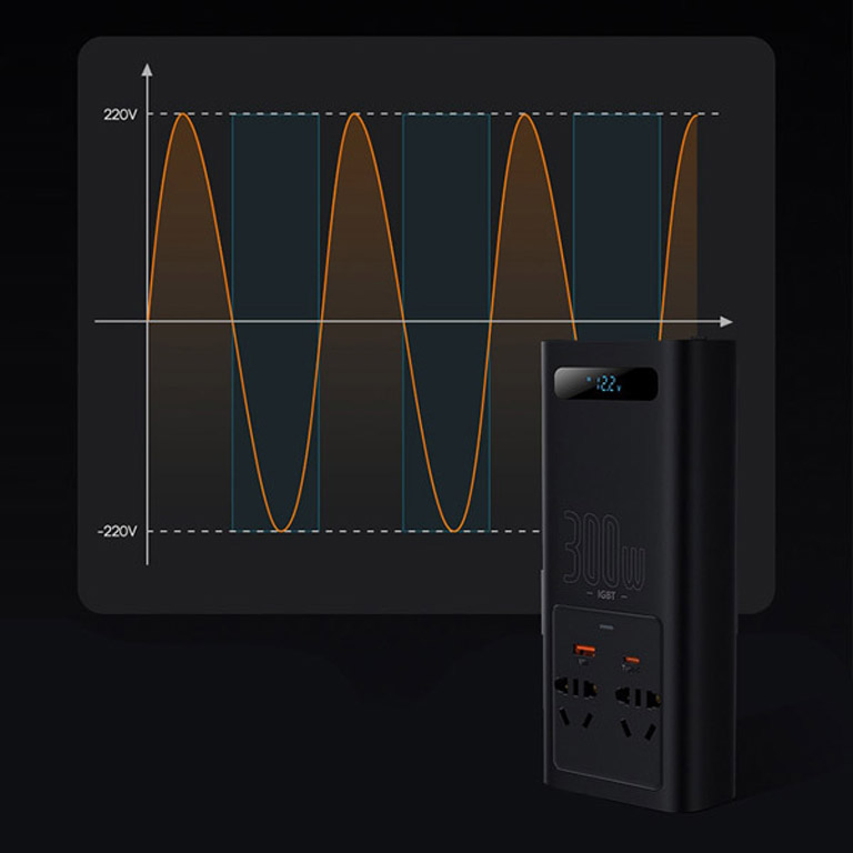 Фото 4 Baseus In-car Inverter 300W