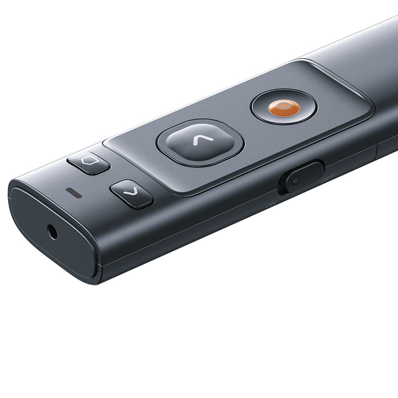 Бездротова указка-презентер BASEUS Orange Dot Wireless Presenter |100m, USB/Type-C Receiver| Фото №13