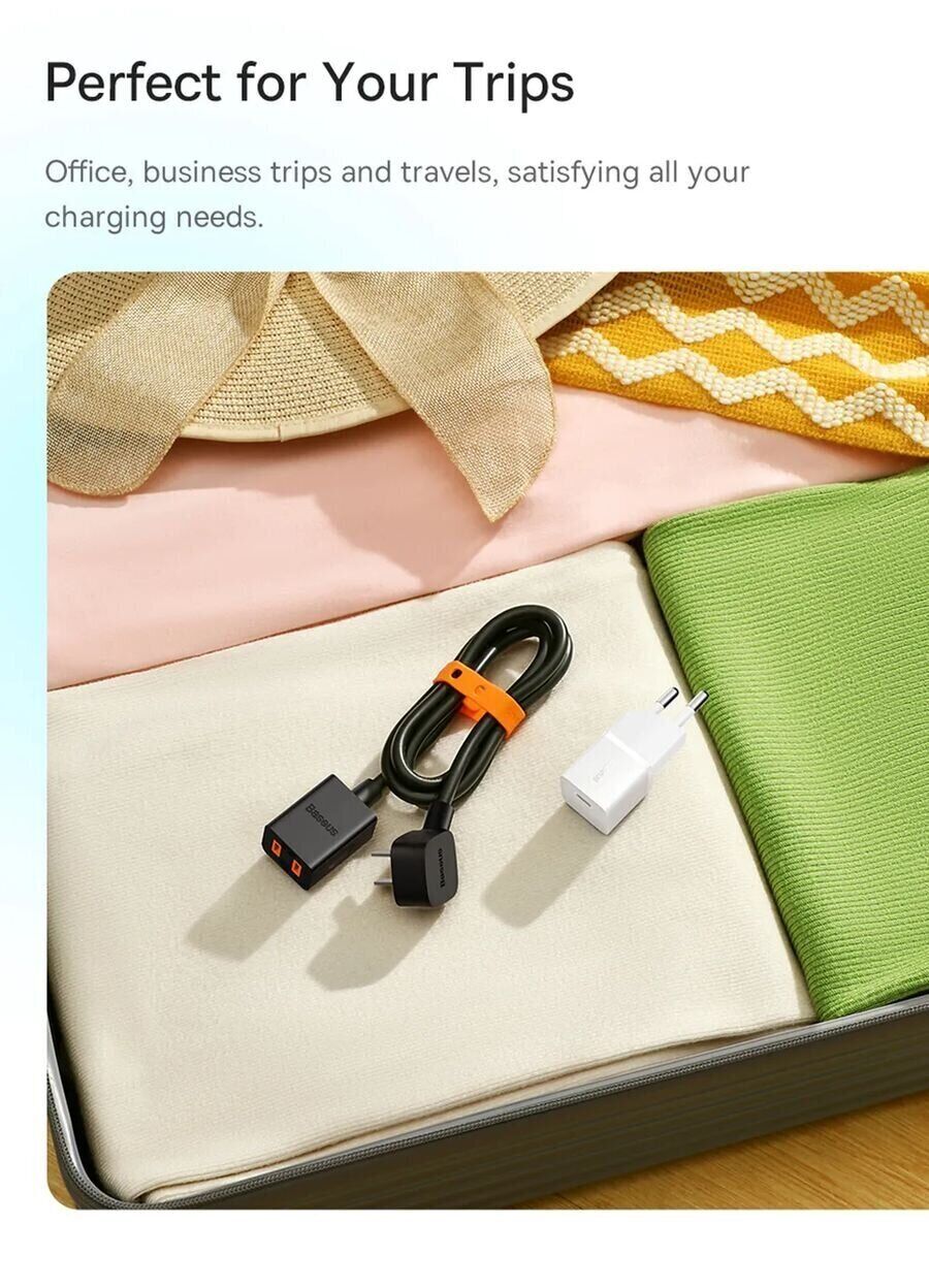 Wall Charger Baseus GaN5 1C 20W (CCGN050102) Фото №14