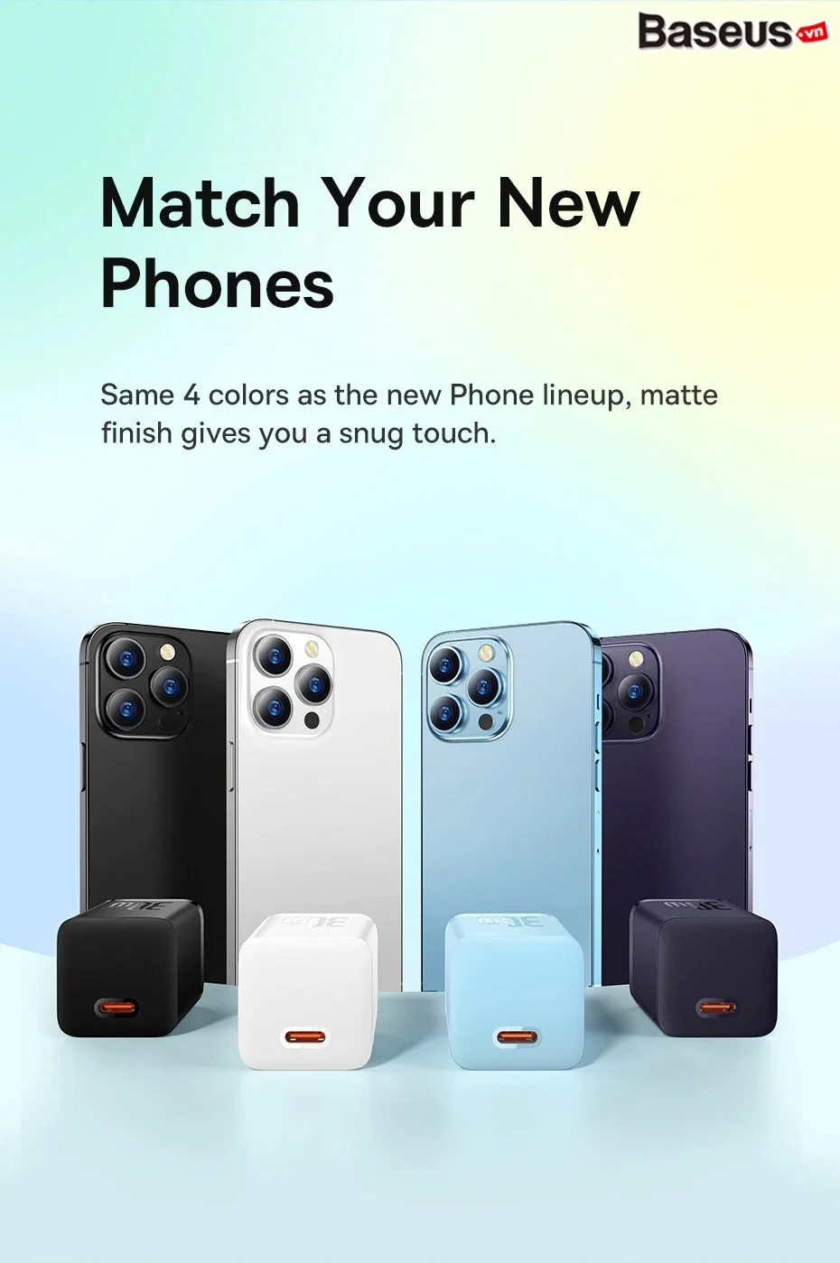 Baseus GaN5 Fast Charger Mini 1C 30W White CCGN070502 Фото №12