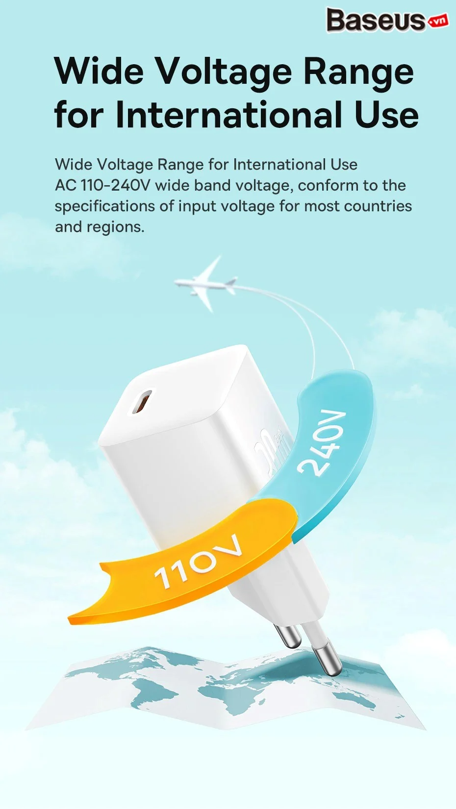 Baseus GaN5 Fast Charger Mini 1C 30W White CCGN070502 Фото №15