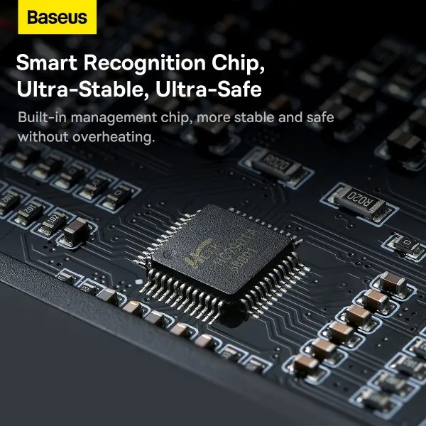 Baseus Digital LED Display 2in1 Wireless Charger 20W WXSX010101 Фото №1