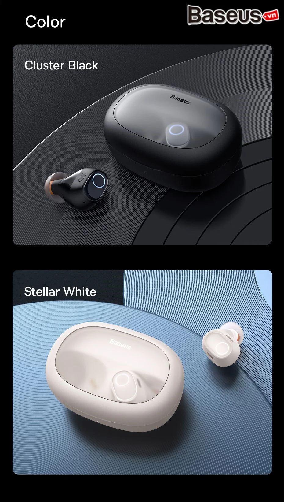 Бездротові навушники Baseus Bowie WM03 BISA TWS BT5.3 true wireless earphones Фото №18