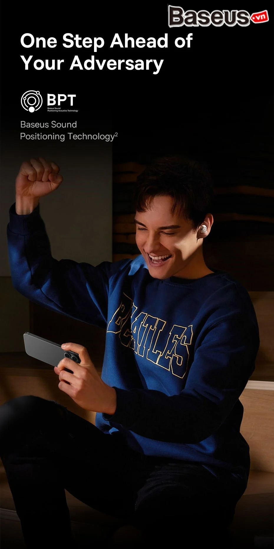 Бездротові навушники Baseus Bowie WM03 BISA TWS BT5.3 true wireless earphones Фото №6