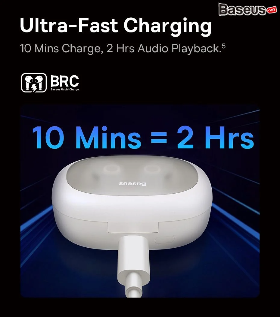 Бездротові навушники Baseus Bowie WM03 BISA TWS BT5.3 true wireless earphones Фото №9