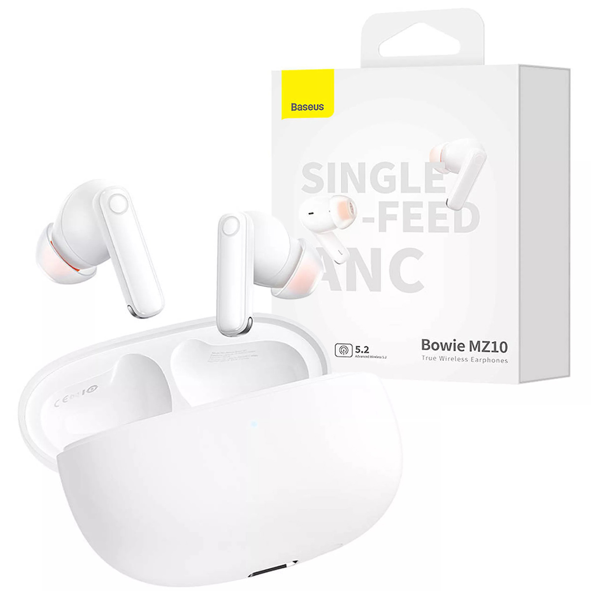 Baseus Bowie MZ10 TWS ANC White NGTW340002 Фото №2