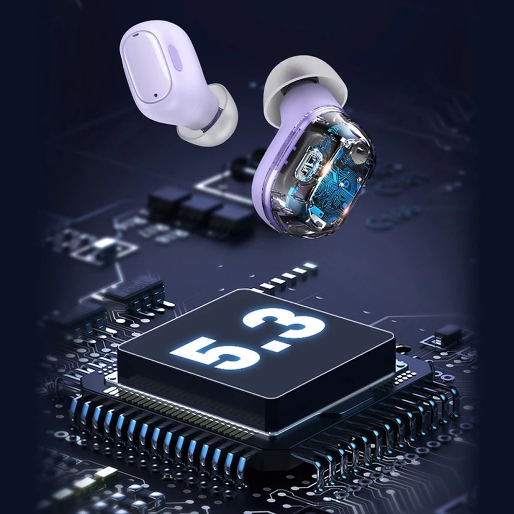 Baseus Encok WM01 TWS BT5.3 wireless headphones Pink (NGTW370004) Оригинал! Фото №15