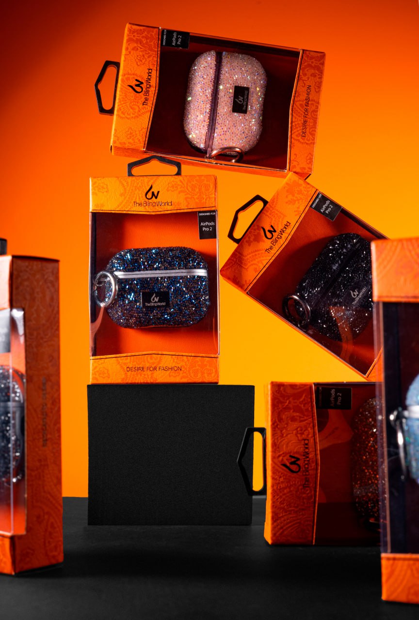 Bling World Rock Diamond AirPods Case Фото №1