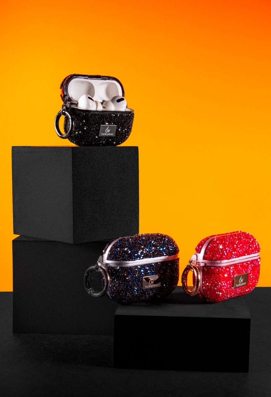 Bling World Rock Diamond AirPods Case Фото №4