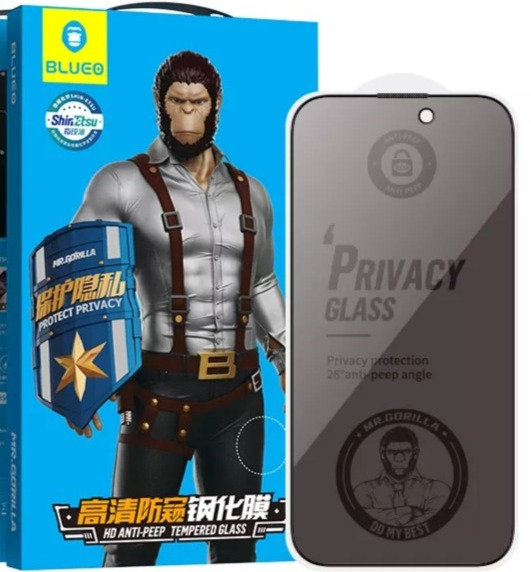 Blueo Anti-Peep Privacy Glass Full Cover HD Фото №1