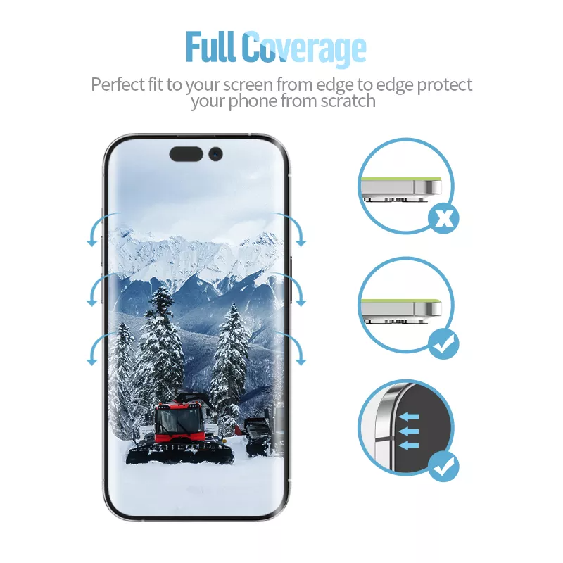Blueo Anti-Peep Privacy Glass Full Cover HD Фото №5