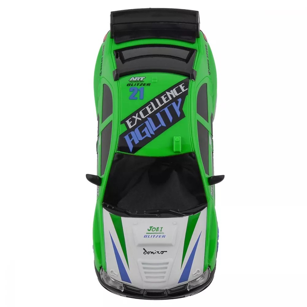 Green Remote Control Car RC Drift Car 1:24 Scale Rally Series Subaru Impreza 4WD Фото №9