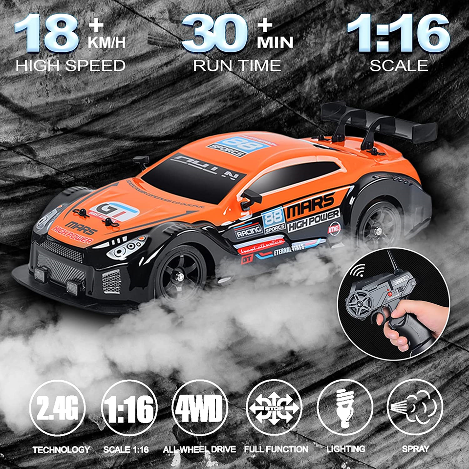 Nissan GT-R GT3 Remote Control Car RC Drift Car 1:16 Scale Фото №5