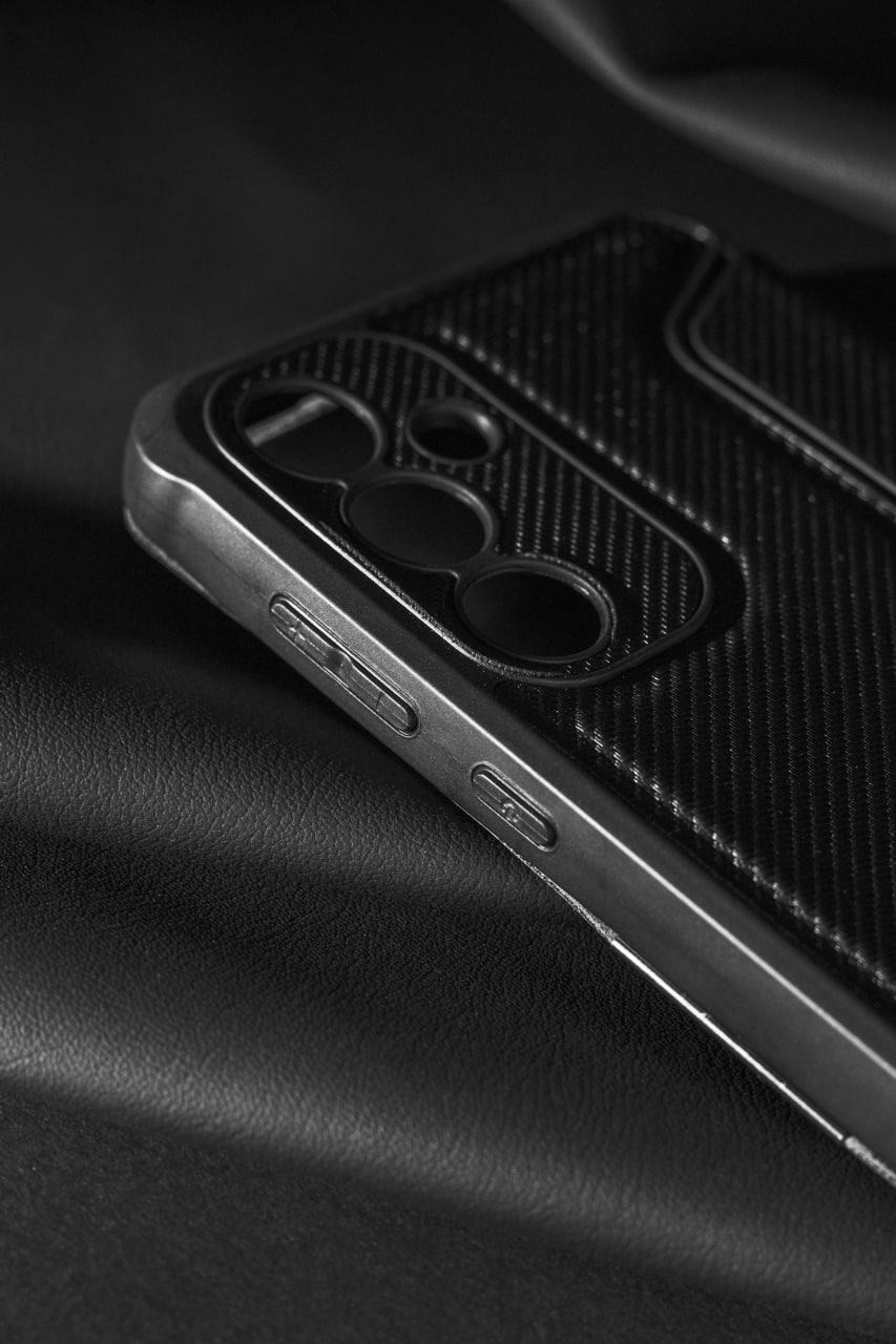 Шкіряний чохол книжка GETMAN Razor PU з імітацією під карбон Изображение #5 Шкіряний чохол книжка GETMAN Razor PU з імітацією під карбон Фото №5