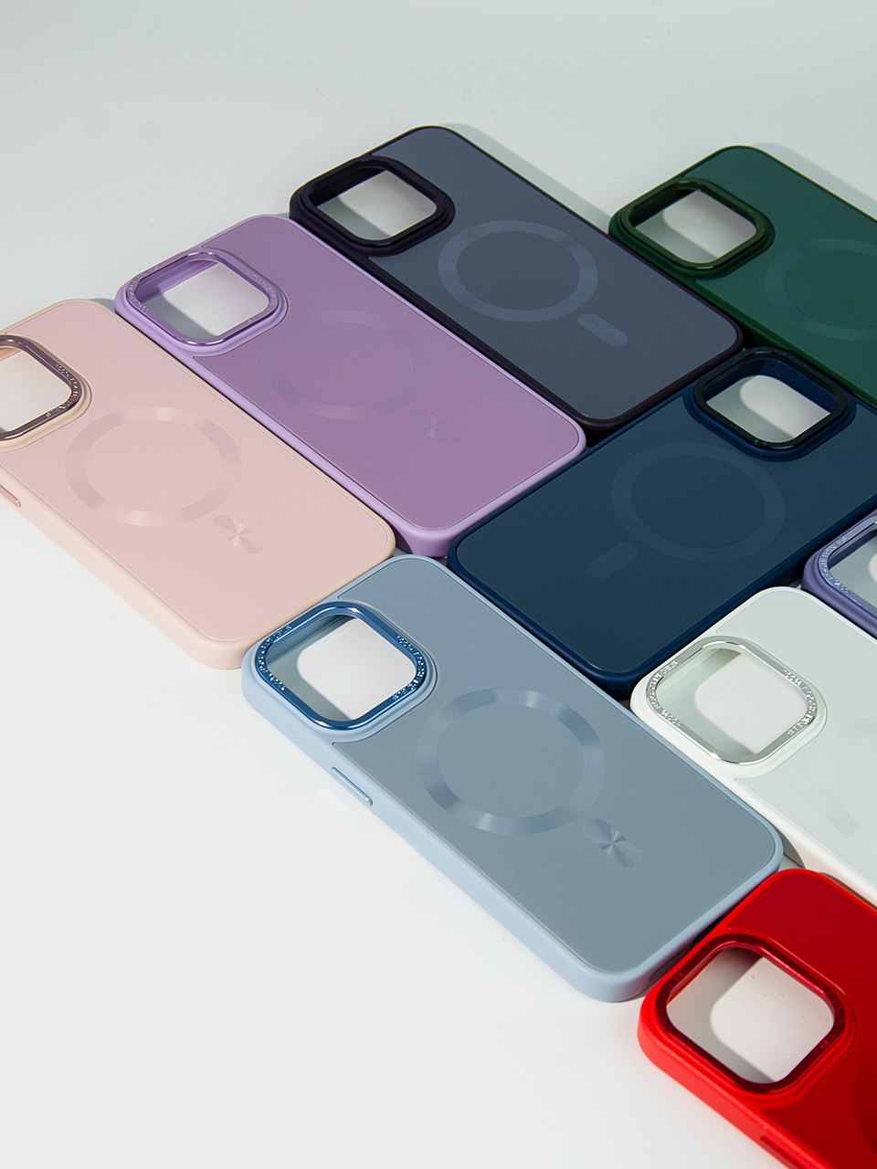 TPU+Glass Sapphire Midnight Open Camera with MagSafe Фото №4