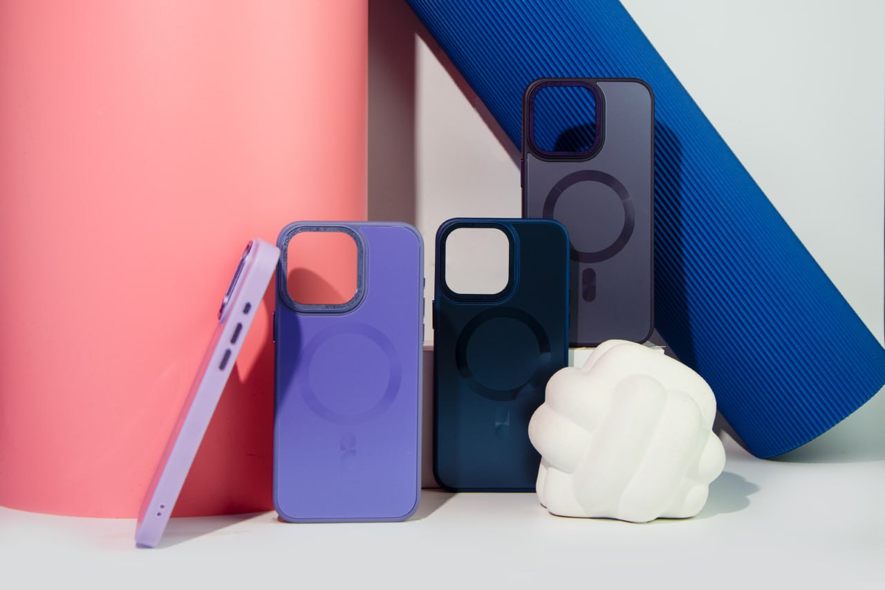 TPU+Glass Sapphire Midnight Open Camera with MagSafe Фото №8