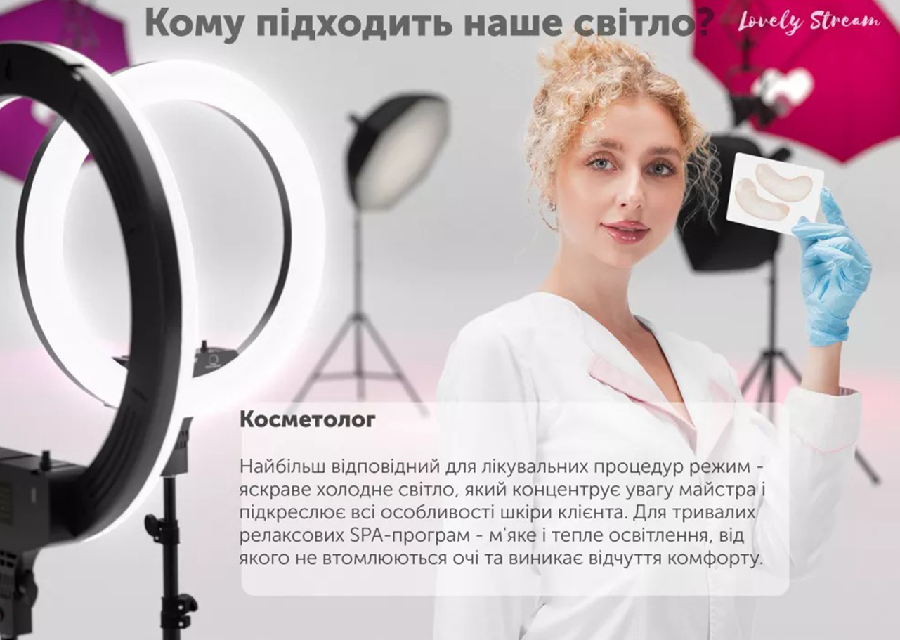 LED лампа Lovely Stream 12'' Full set 30.5 см Фото №4