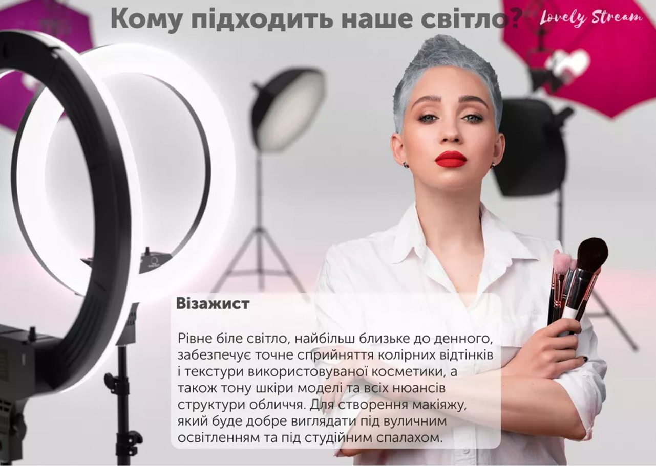 LED лампа Lovely Stream 12'' Full set 30.5 см Фото №5