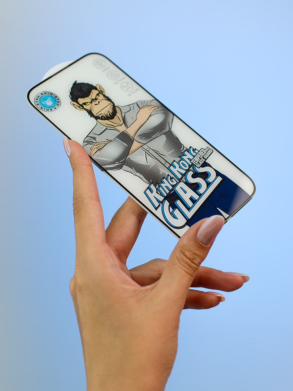 Full Covered Tempered Glass 2.5 HD King Kong Фото №3