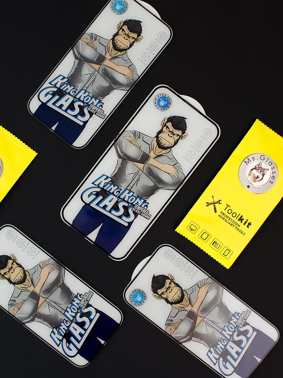 Full Covered Tempered Glass 2.5 HD King Kong Фото №4