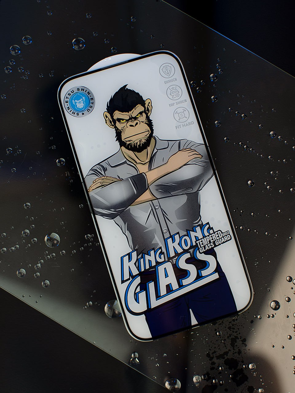 Full Covered Tempered Glass 2.5 HD King Kong Фото №5