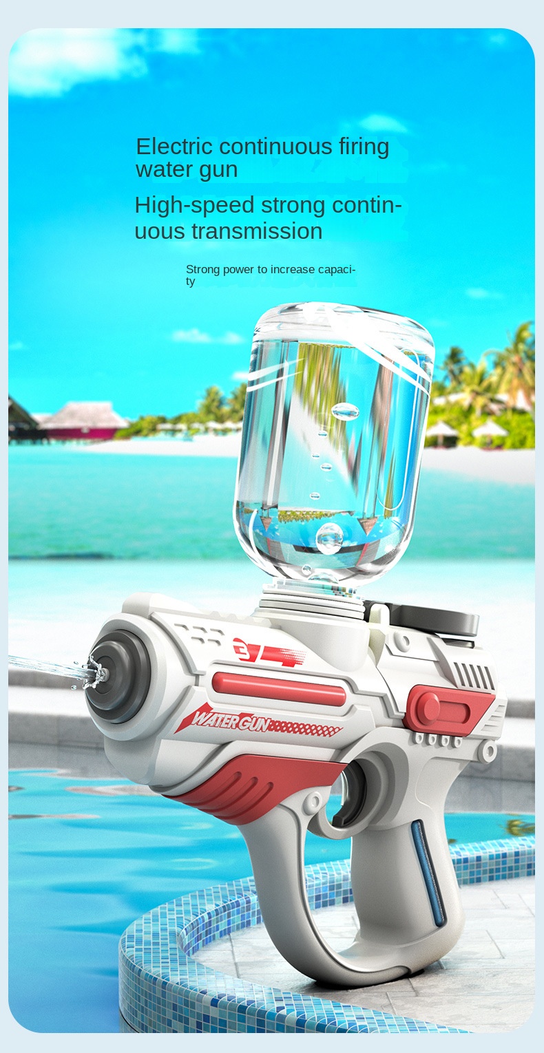 Водяной автоматический бластер Water Gun Blaster (blue)