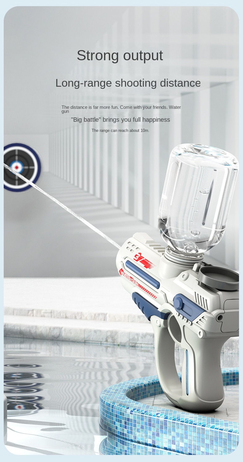 Водяной автоматический бластер Water Gun Blaster (blue)