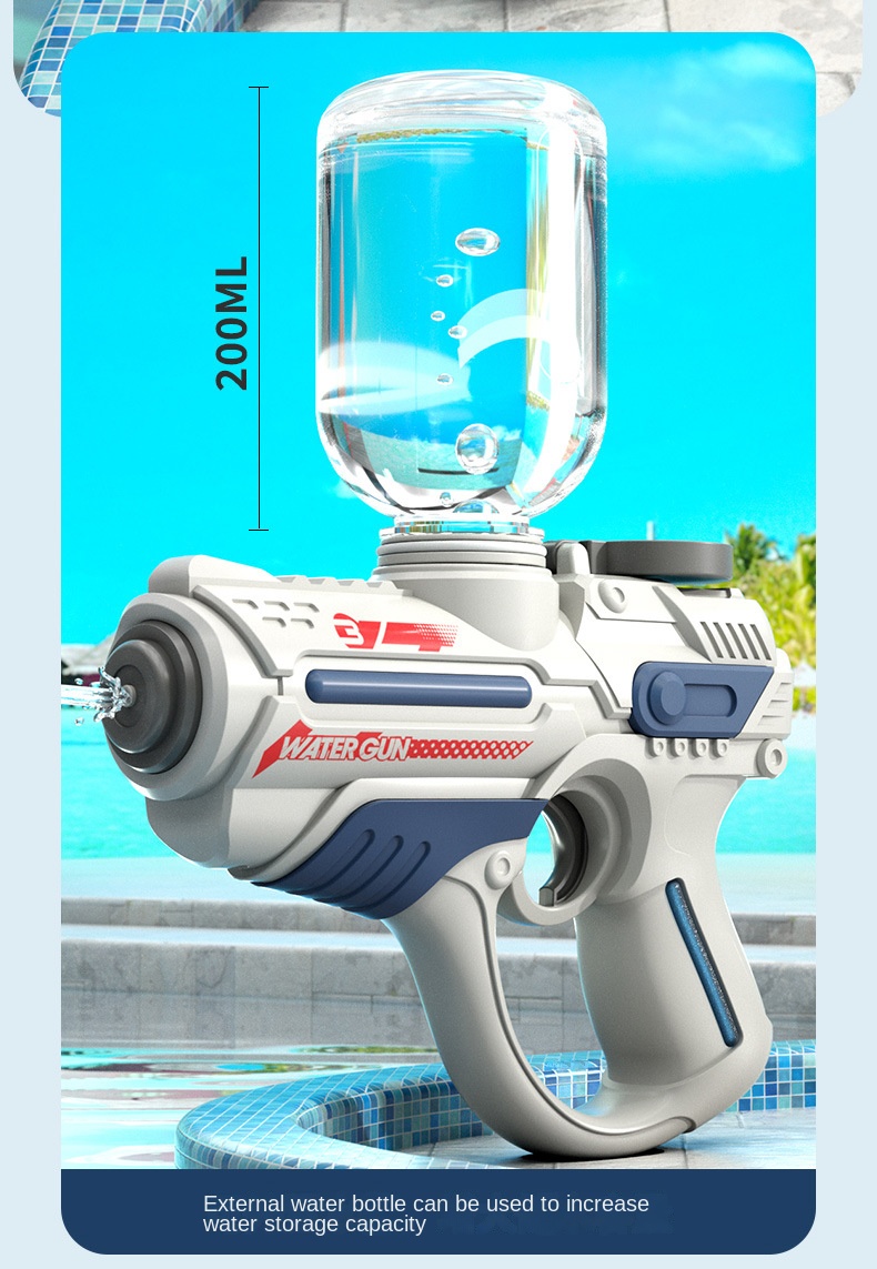 Водяной автоматический бластер Water Gun Blaster (blue)