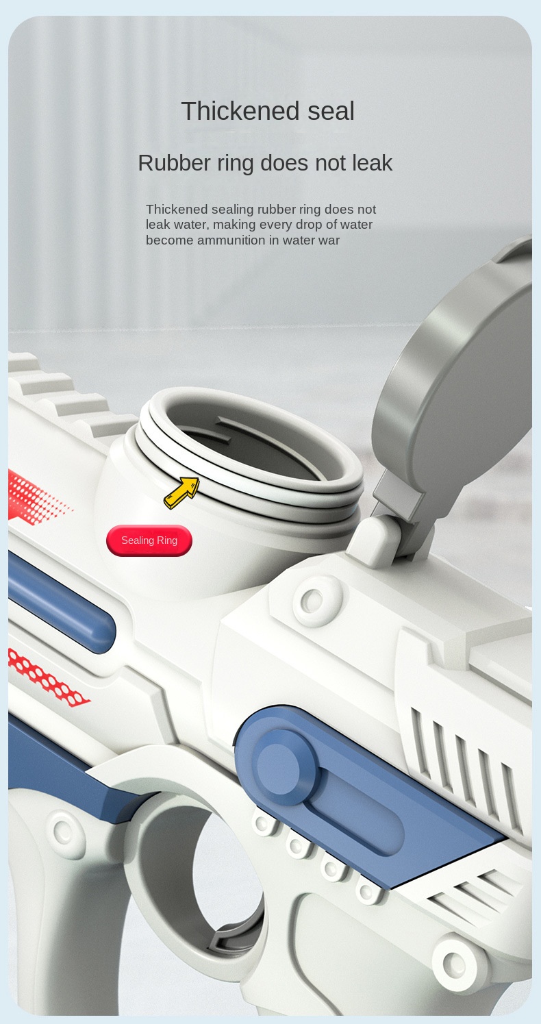 Water Gun Blaster (blue) электрический водный пистолет