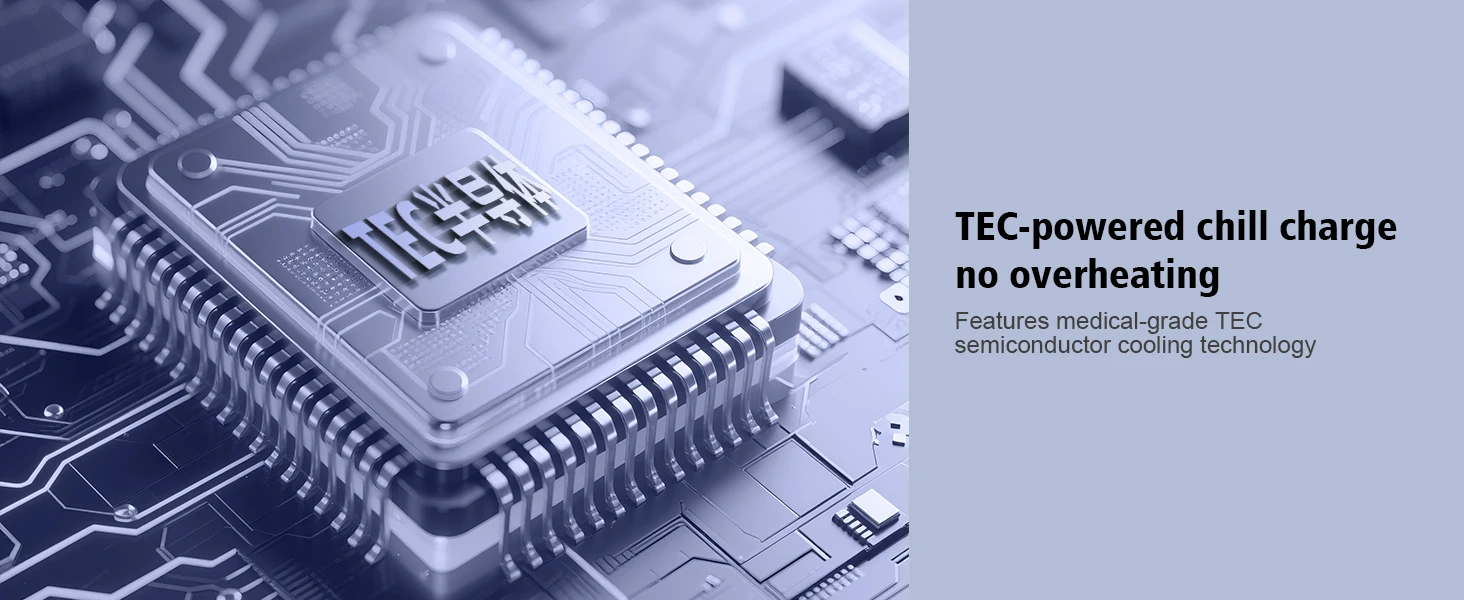 ICE Cooling Qi2 Rotation Magnetic Wireless Charger Stand Fast Charging Фото №2